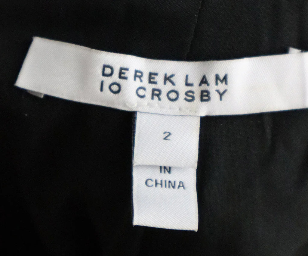 Derek Lam Black & Silver Tweed Dress sz 2 - Michael's Consignment NYC