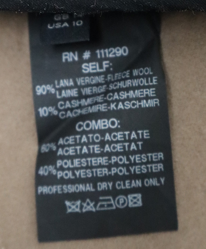 Derek Lam Tan & Black Wool Skirt 4