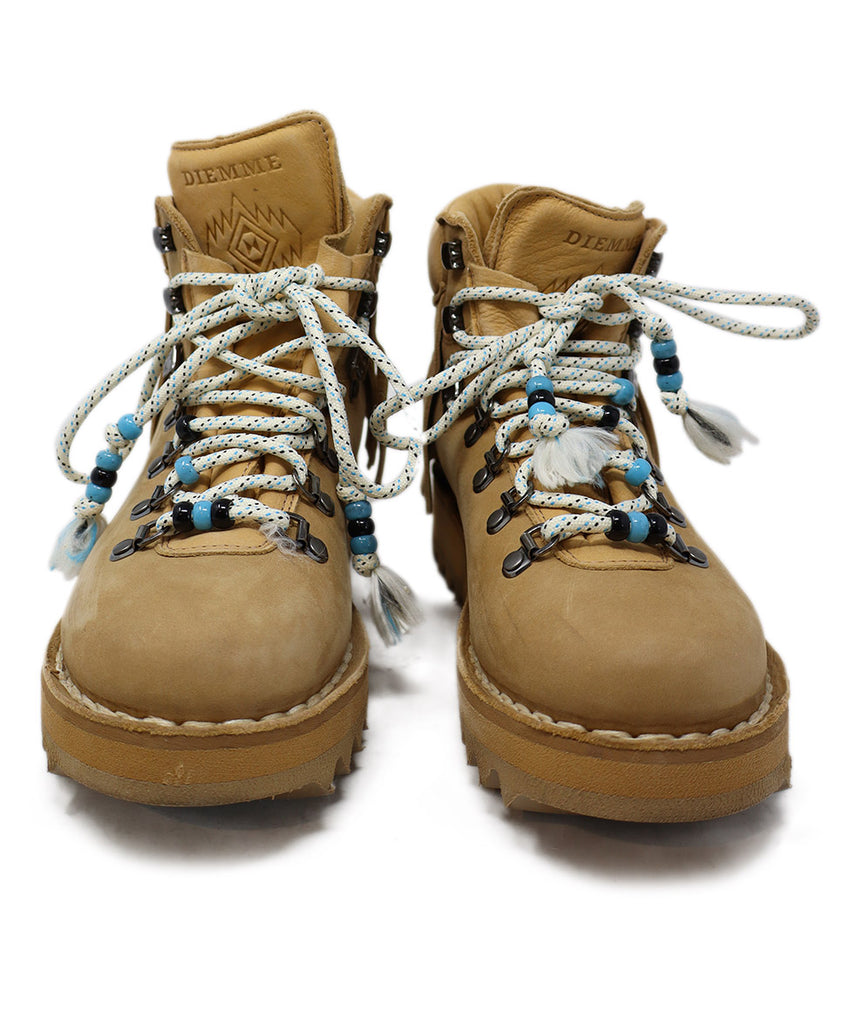 Neutral Tan Suede Boots 3