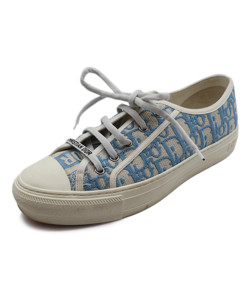 Dior Light Blue and White Sneaker 