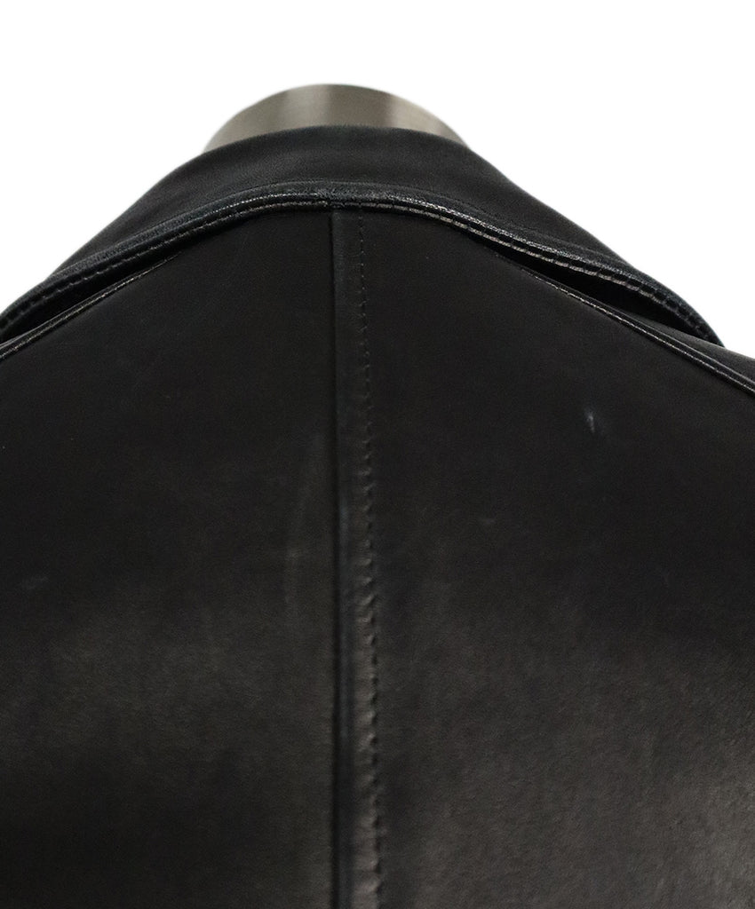 Dolce & Gabbana Black Leather Biker Jacket 4