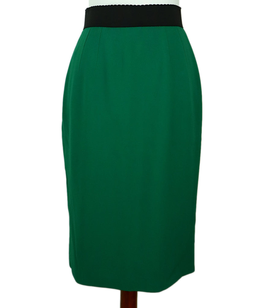 Dolce & Gabbana Green Skirt 