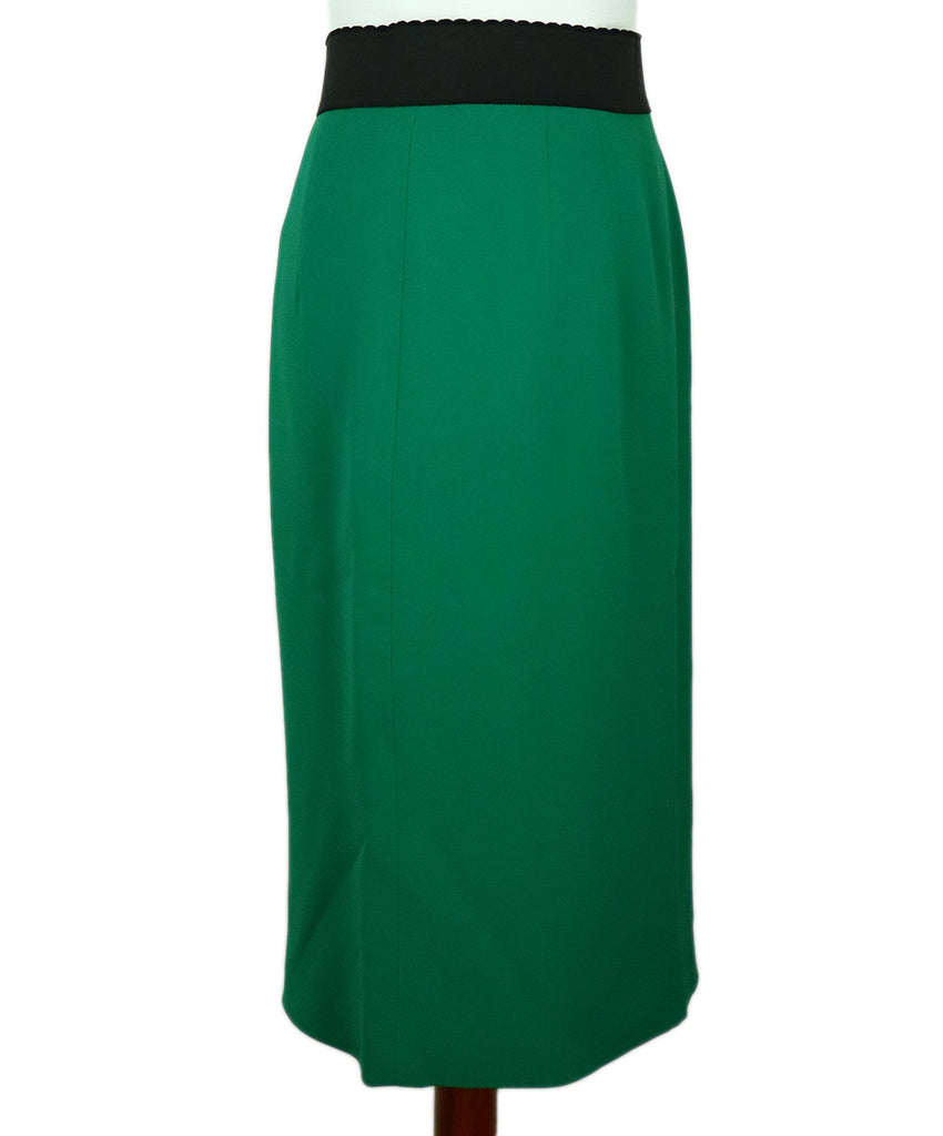 Dolce & Gabbana Green Skirt 1