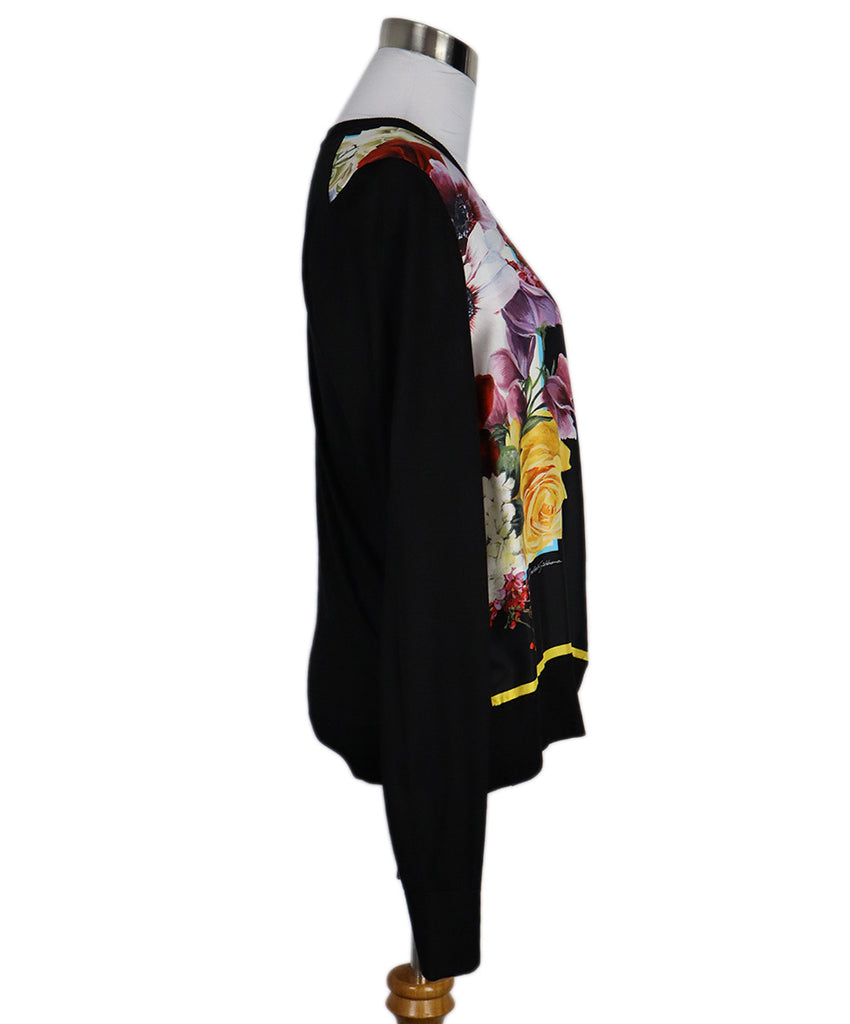 Dolce & Gabbana Multi Print Silk Cardigan 1