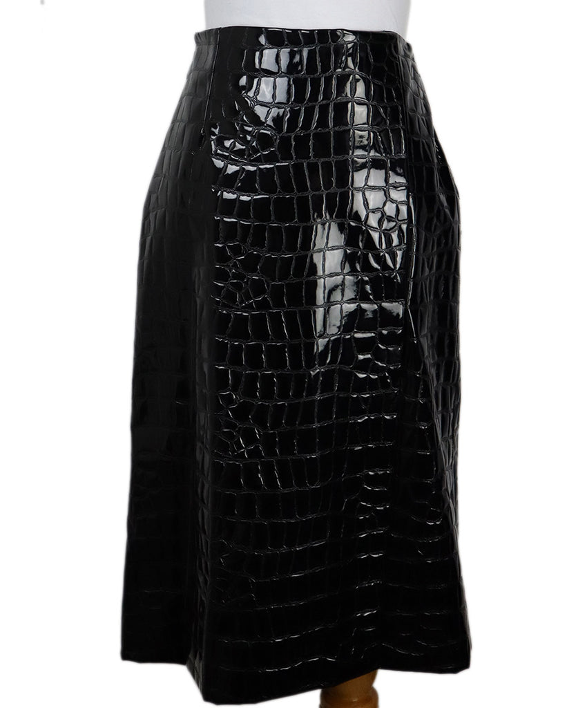 Dolce & Gabbana Pressed Silk Skirt 