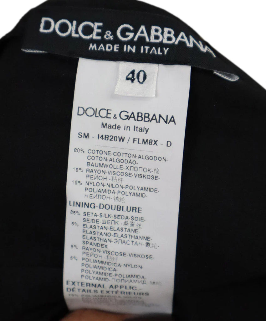 Dolce & Gabbana Orange Lace Skirt sz 4 - Michael's Consignment NYC