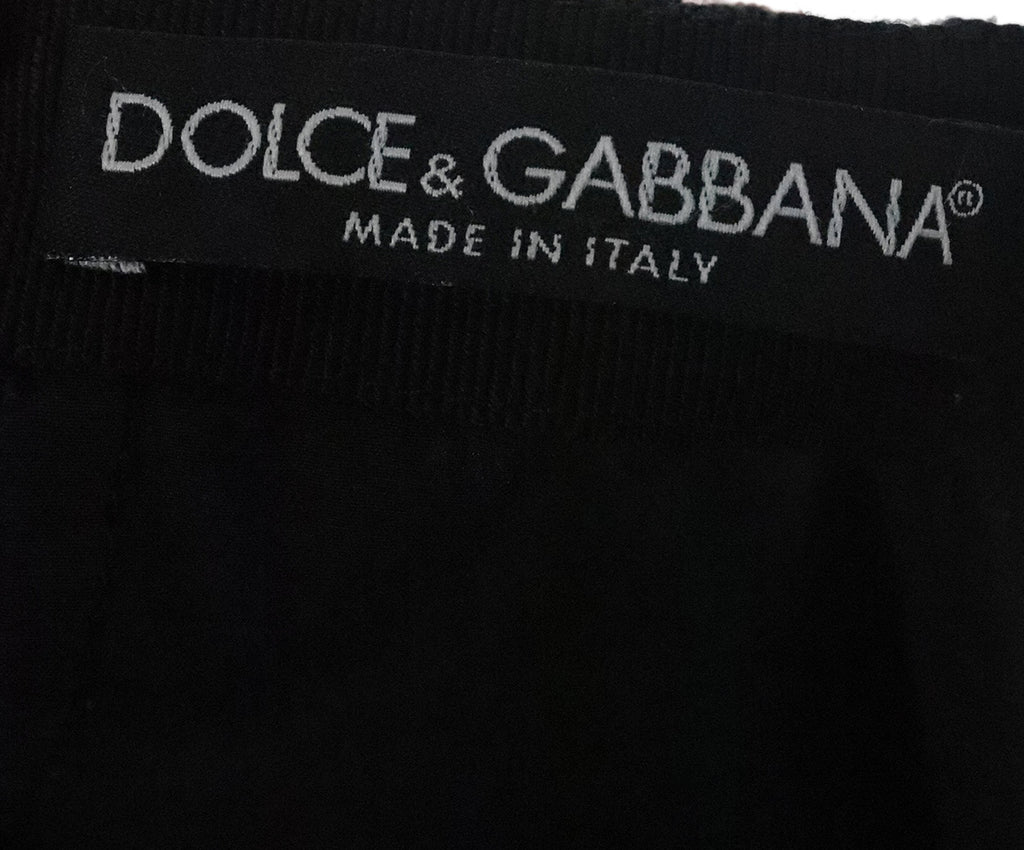Dolce & Gabbana Black Lace Skirt 3