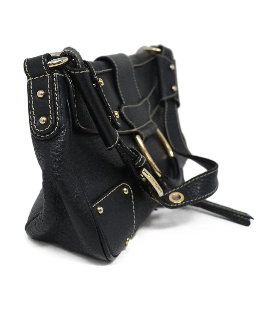Dolce & Gabbana Black Leather Shoulder Bag 1