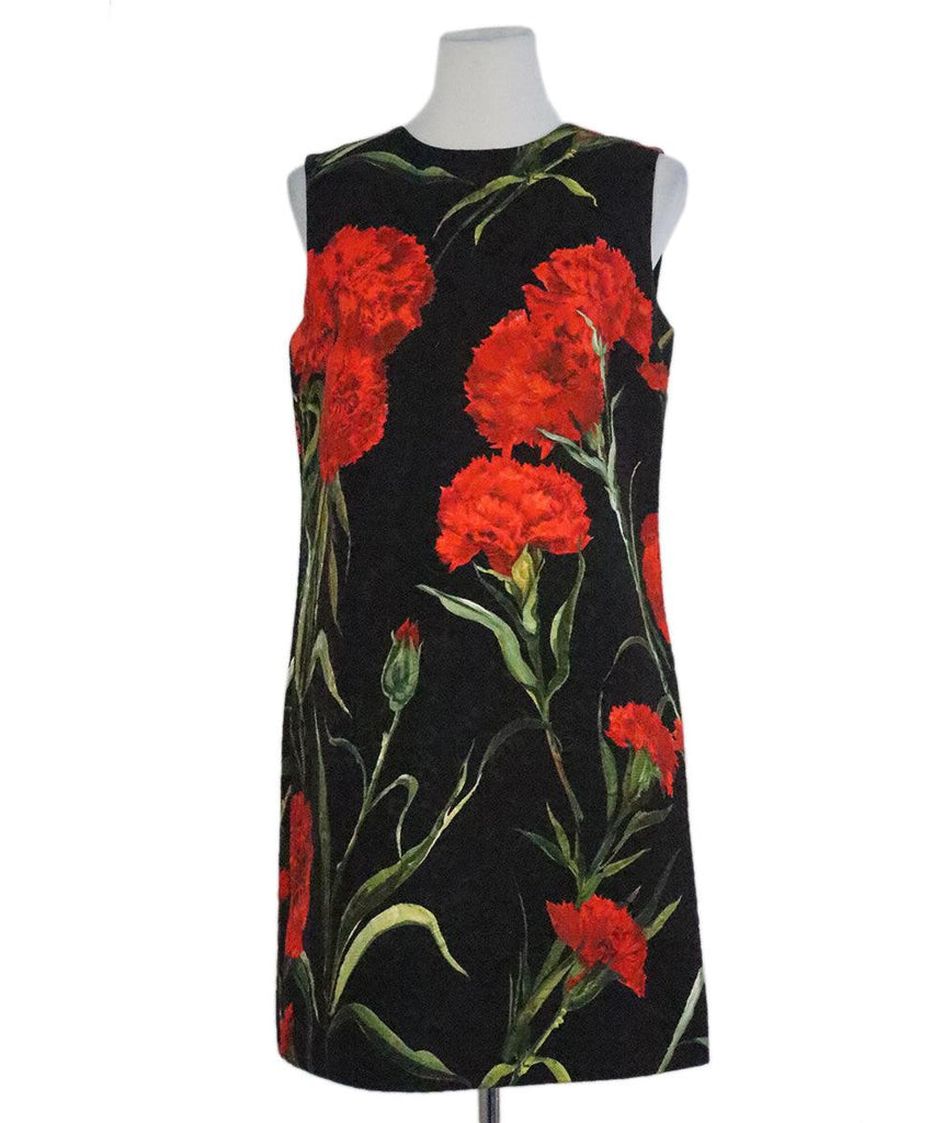 Dolce & Gabbana Floral Print Dress sz 8 - Michael's Consignment NYC