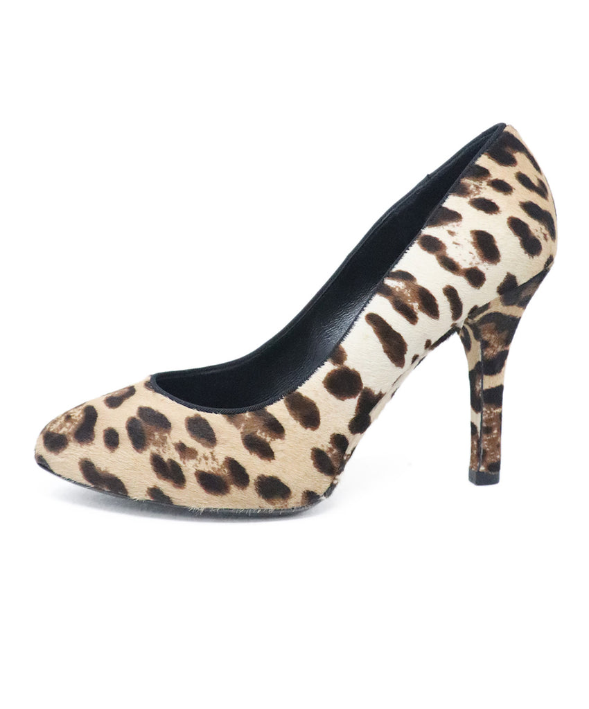 Dolce & Gabbana Leopard Print Fur Heels 1