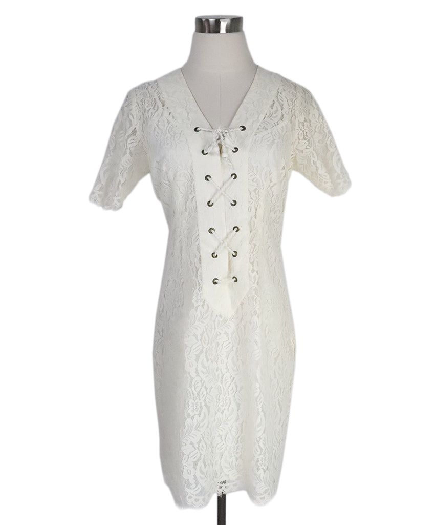 Dolce & Gabbana Ivory Lace Dress 