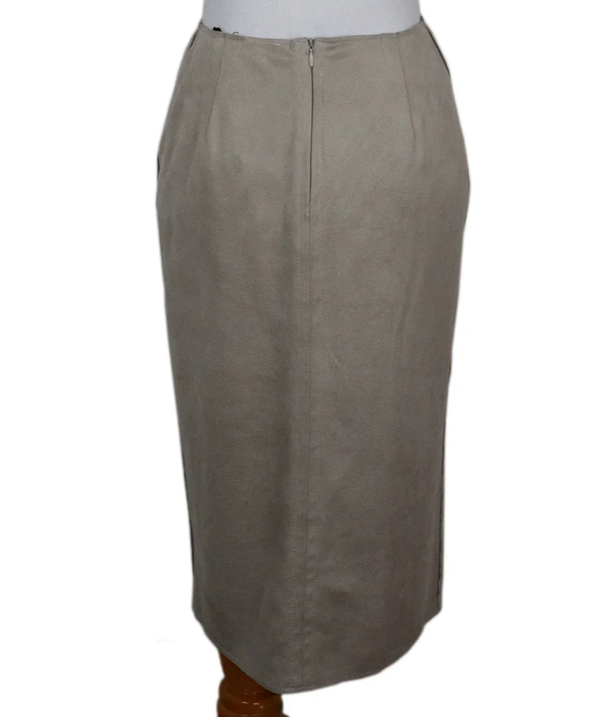 Domenico Vacca Neutral Skirt sz 4 - Michael's Consignment NYC