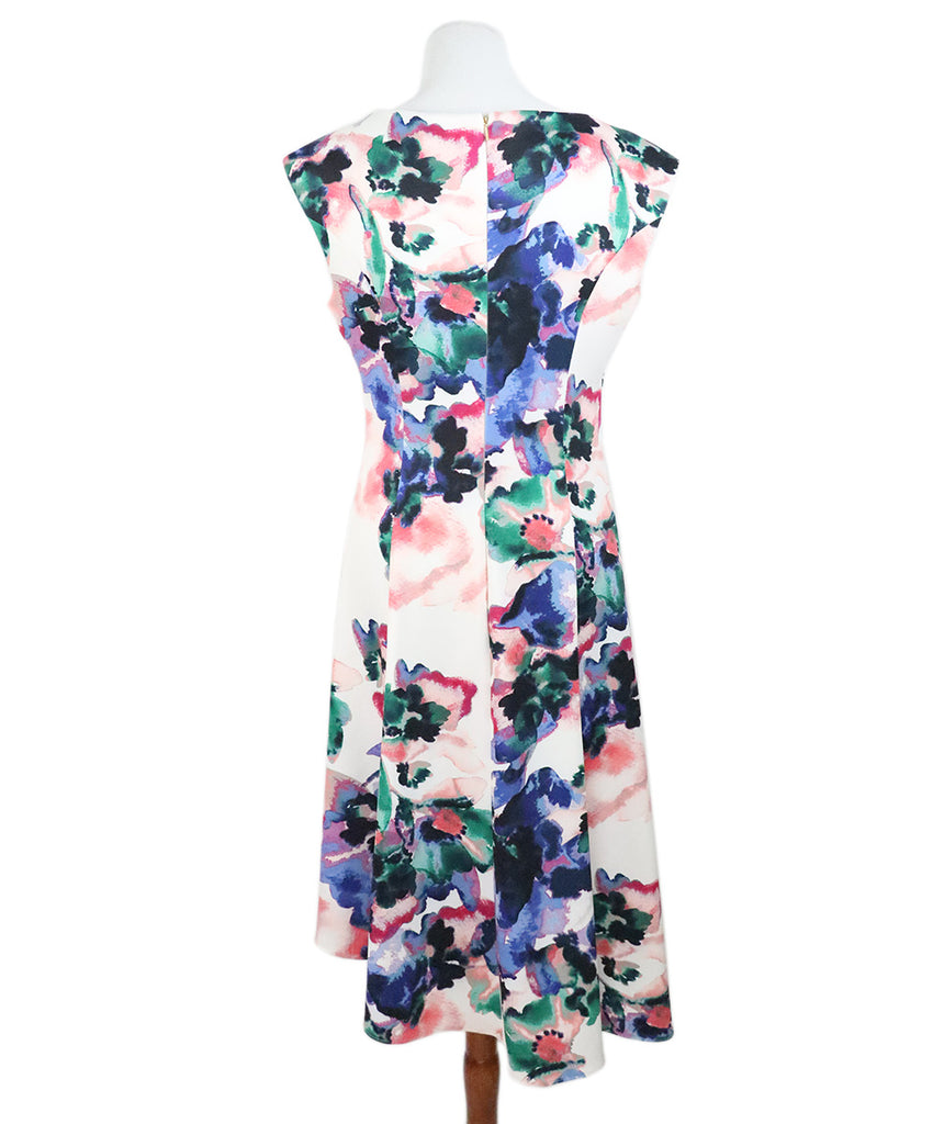 Donna Karan Multicolored Floral Polyester Dress 2