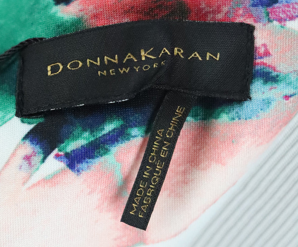 Donna Karan Multicolored Floral Polyester Dress 3