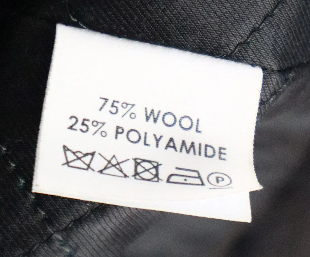 Dries Van Noten Black Wool Coat sz 10 - Michael's Consignment NYC