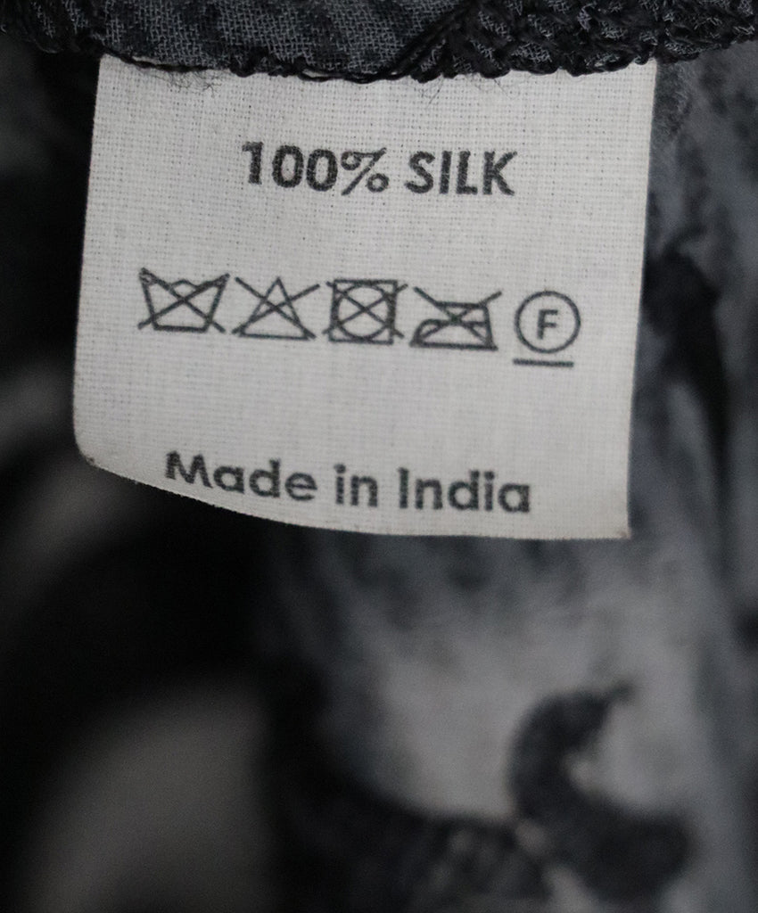 Dries Van Noten Grey Silk Embroidery Dress 4