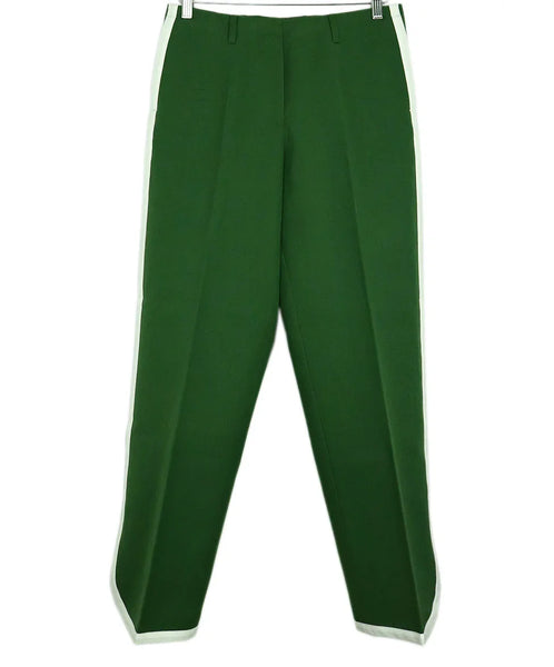 Dries_Van_Noten_Pants_Green_Wh Dries_Van_Noten_Pants_Green_Wh
