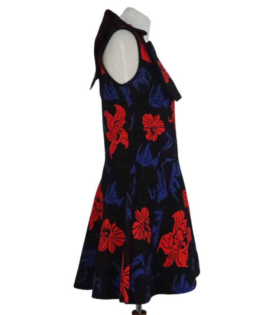 Emilio Pucci Blue & Red Floral Dress sz 8 - Michael's Consignment NYC
