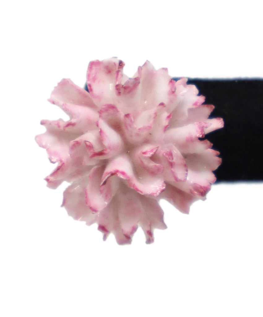 England Pink Flower Earrings 3