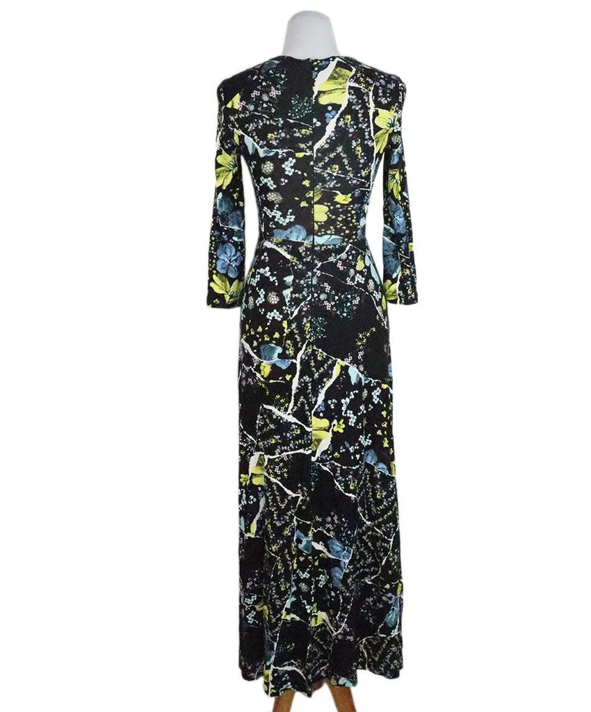 Erdem Multicolored Floral Viscose Dress sz 2 - Michael's Consignment NYC