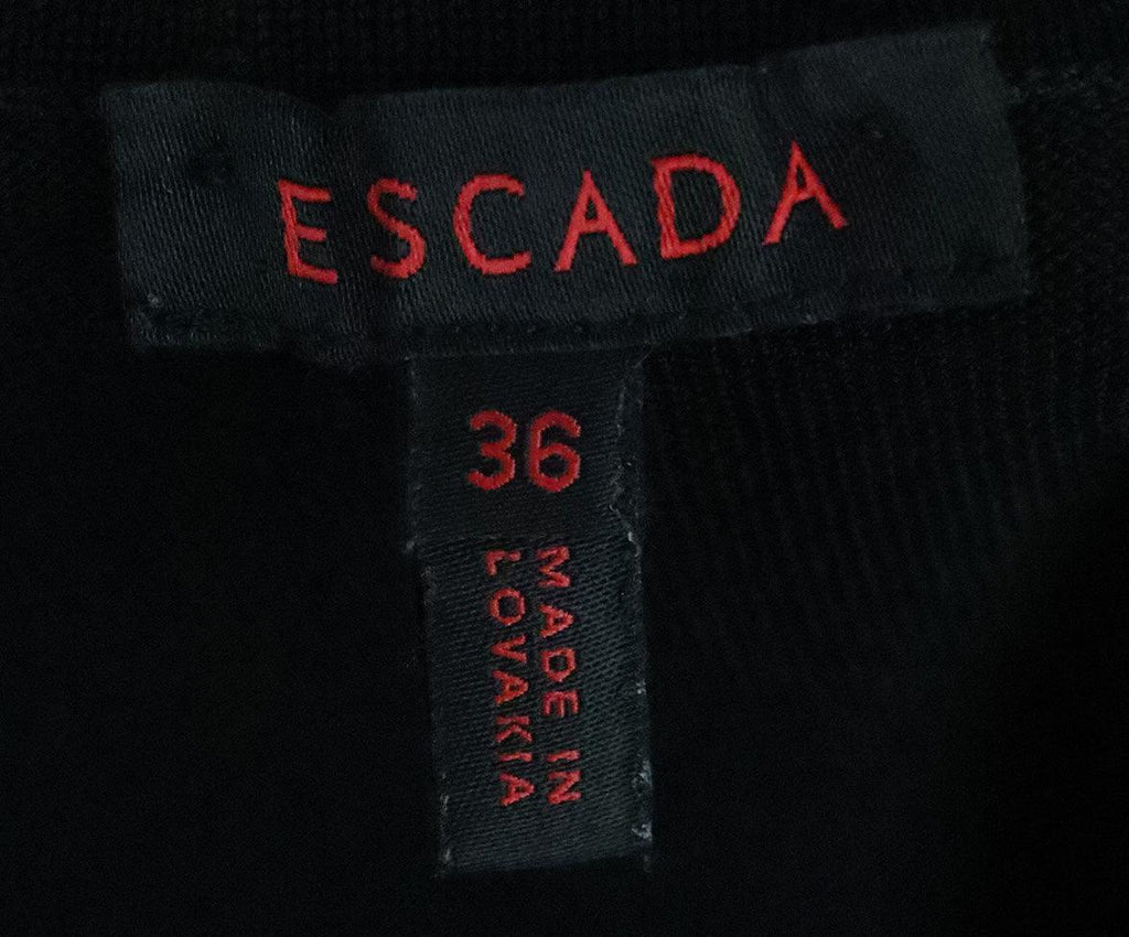 Escada Black & White Knit Top sz 6 - Michael's Consignment NYC