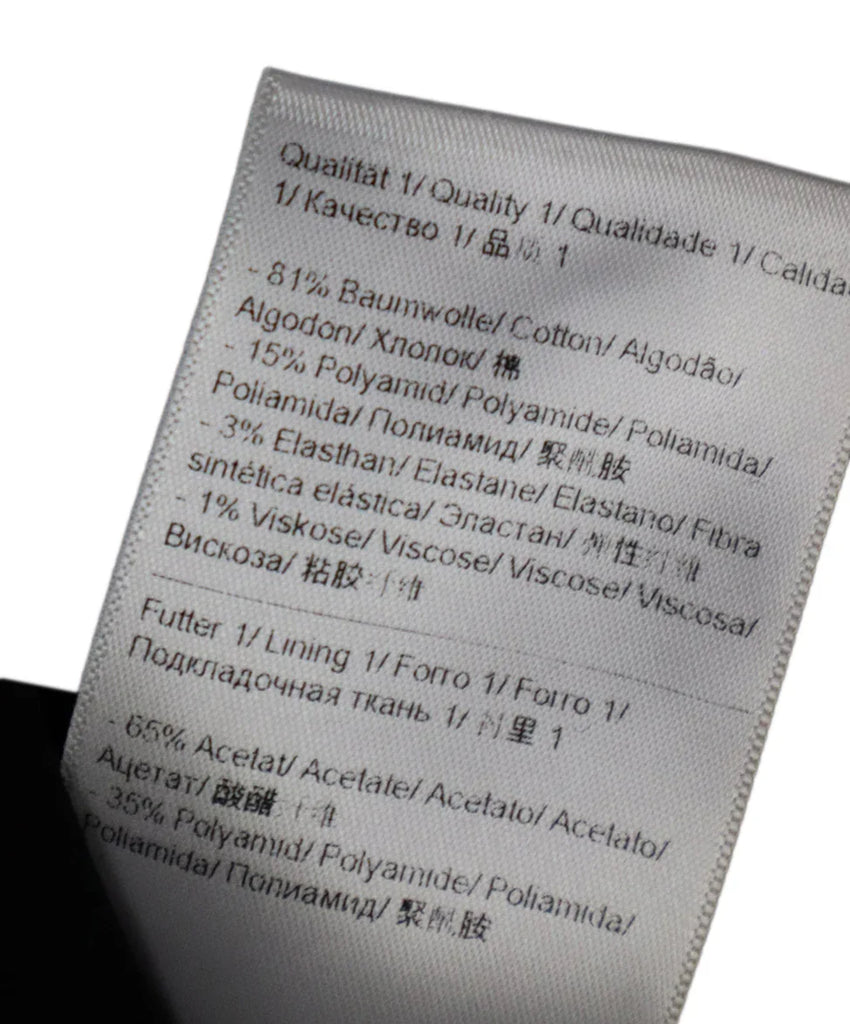 Escada Black Tiered Dress sz 12 - Michael's Consignment NYC