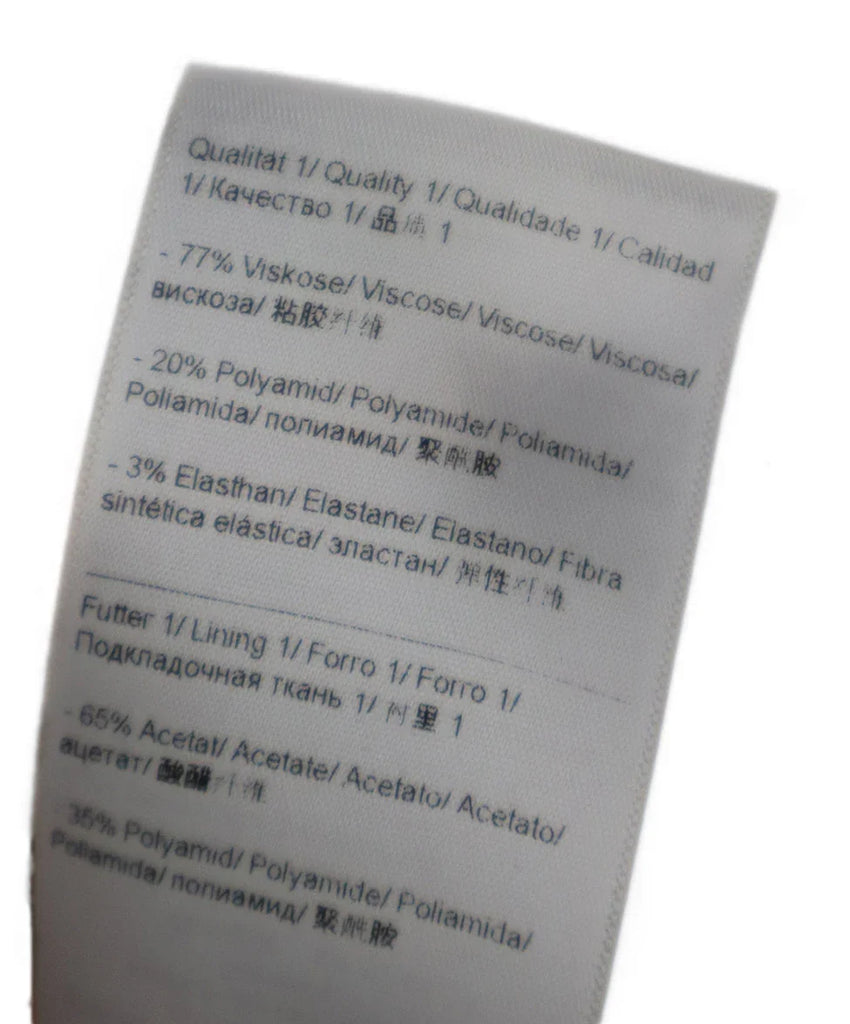 Escada Gathered Purple Dress sz 14 - Michael's Consignment NYC