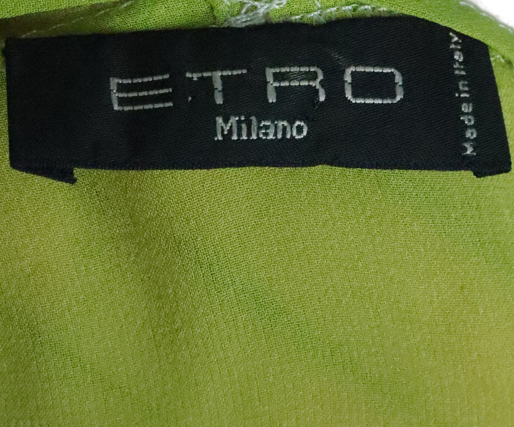 Etro Multicolor Print Silk Tunic 3