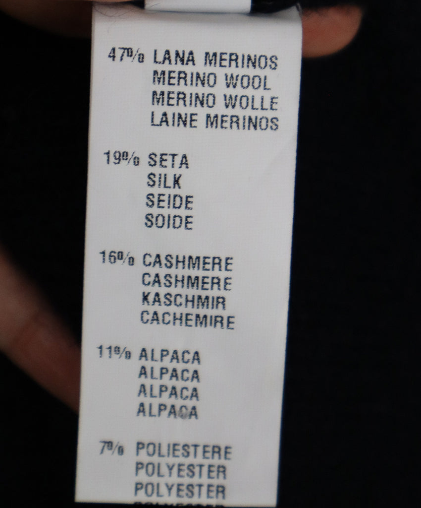 Fabiana Filippi Navy Wool Sequin Cardigan 4