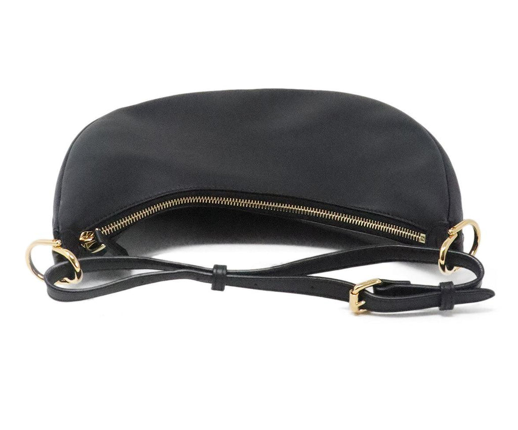 Fendi Black Leather Fendigraphy Shoulder Bag 4