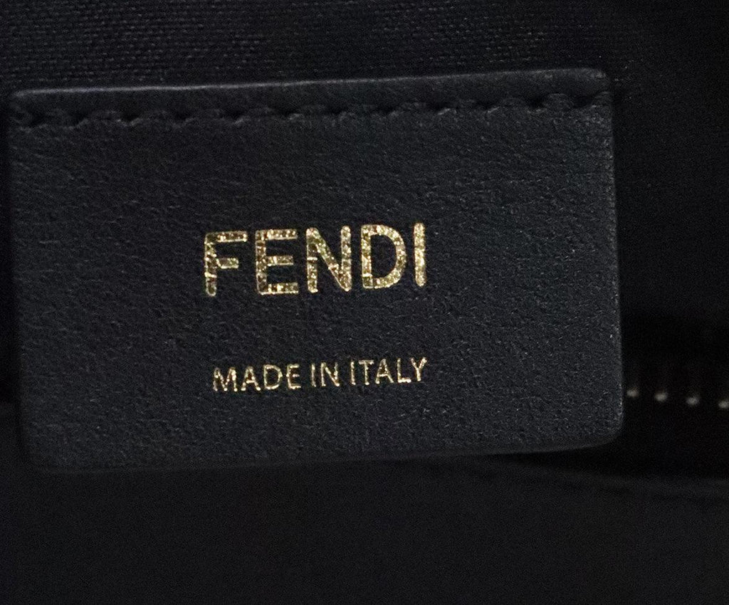 Fendi Black Leather Fendigraphy Shoulder Bag 6
