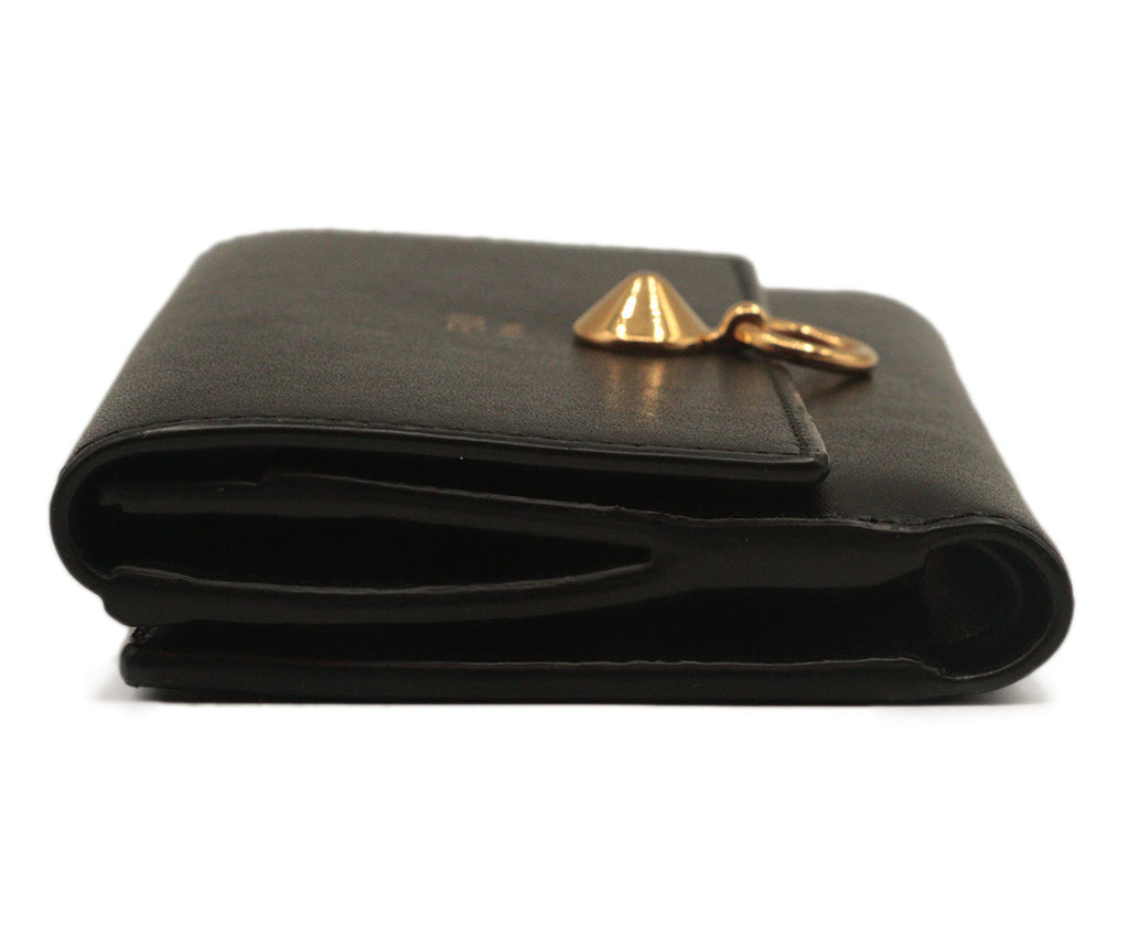 Fendi Black Leather Wallet - Michael's Consignment NYC