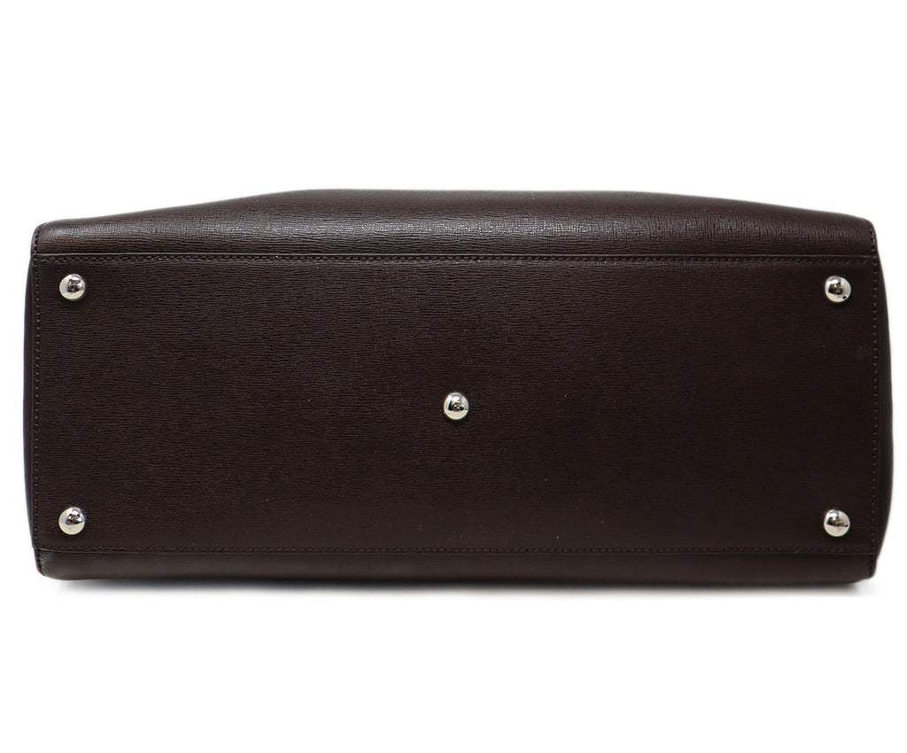 Fendi Brown Leather 2Jours Tote 3