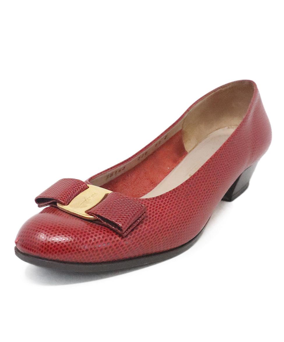 Ferragamo red heels online