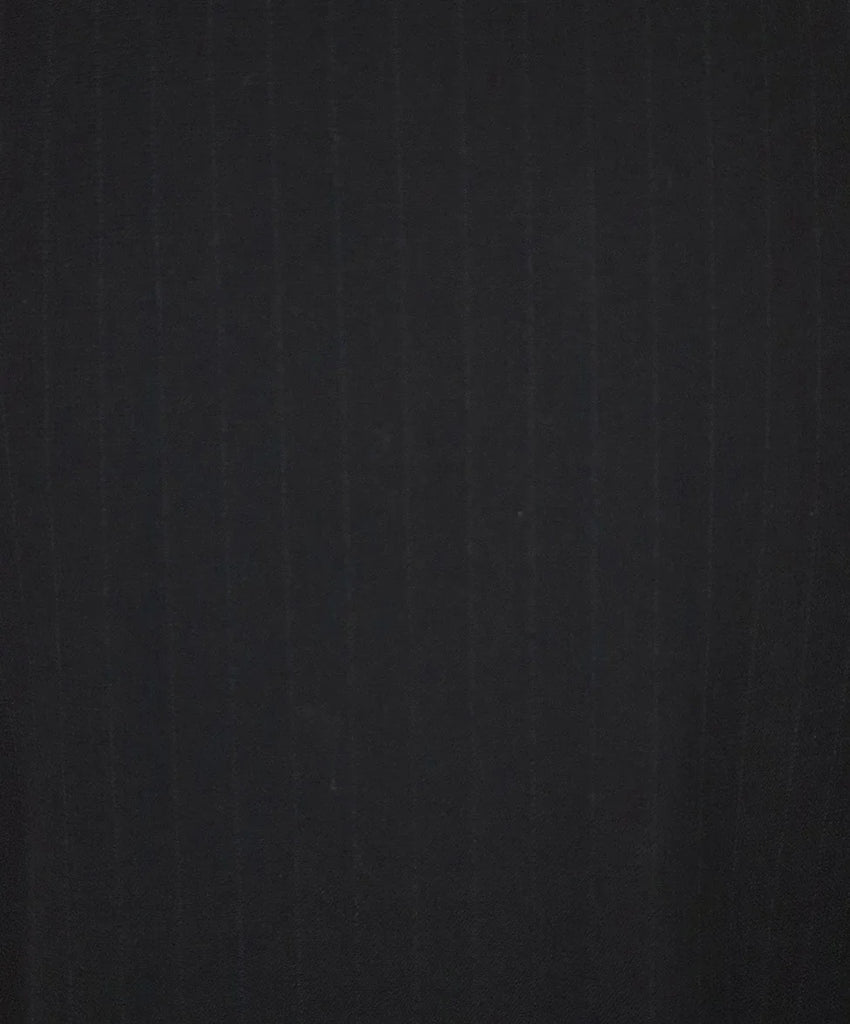 Ferragamo Black Pinstripe Wool Skirt sz 6 - Michael's Consignment NYC