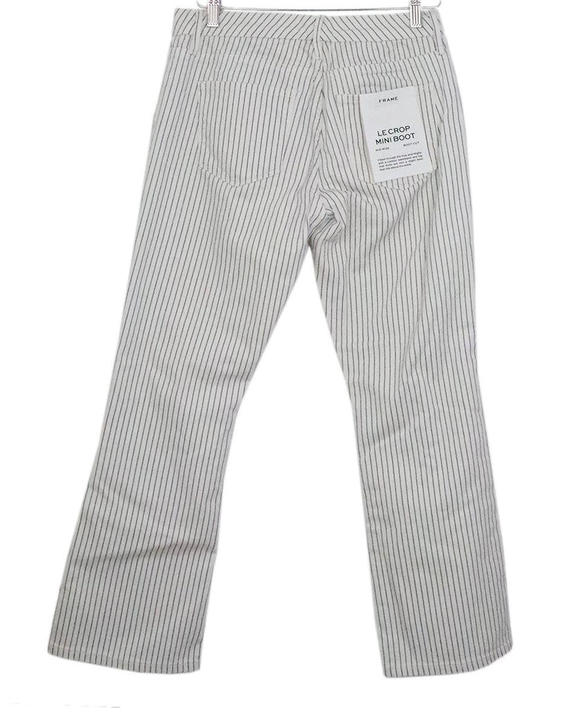 Frame Blue & White Striped Pants sz 6 - Michael's Consignment NYC