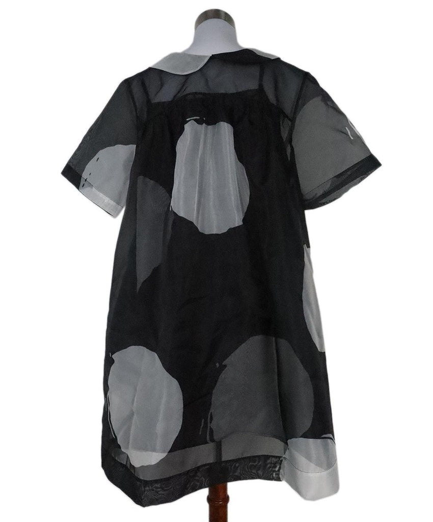 Frances Valentine Black & White Print Dress 2