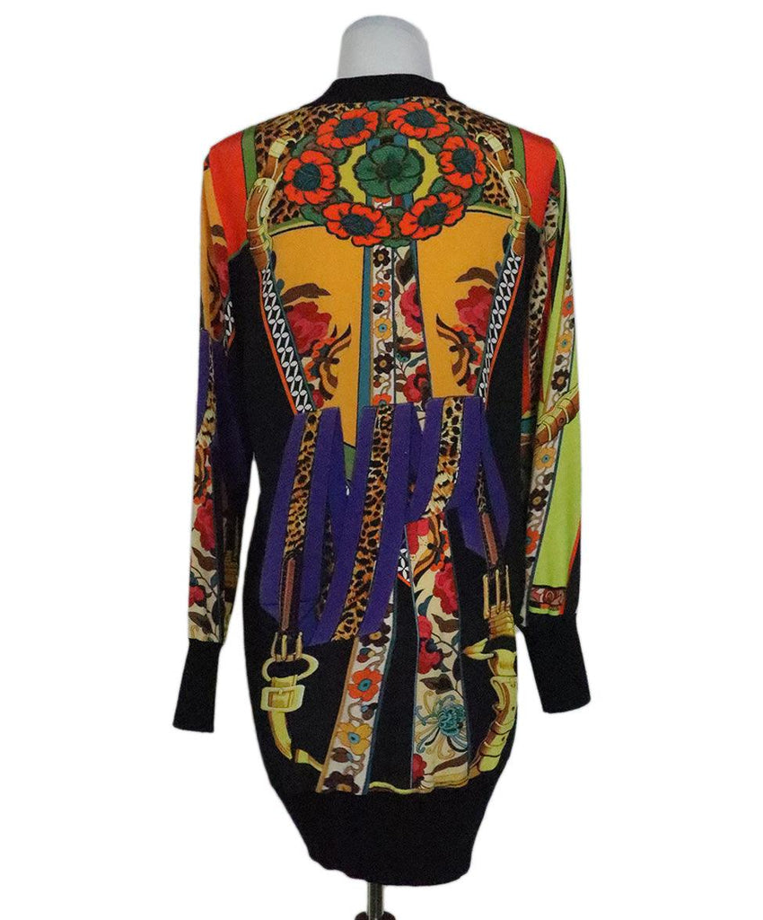 Fuzzi Multicolor Print Silk Dress sz 8 - Michael's Consignment NYC