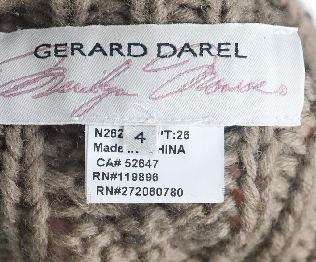 Gerard Darel Brown Knit Sweater 3