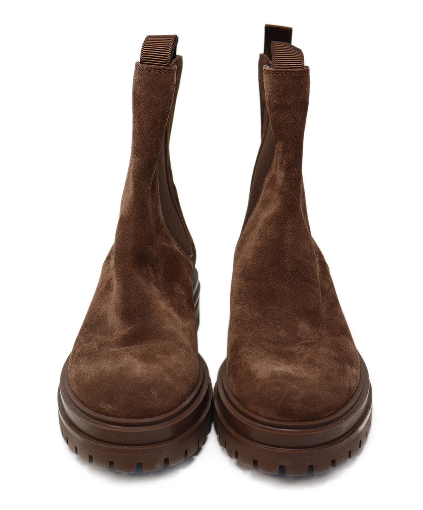 Gianvito Rossi Brown Suede Boots 3