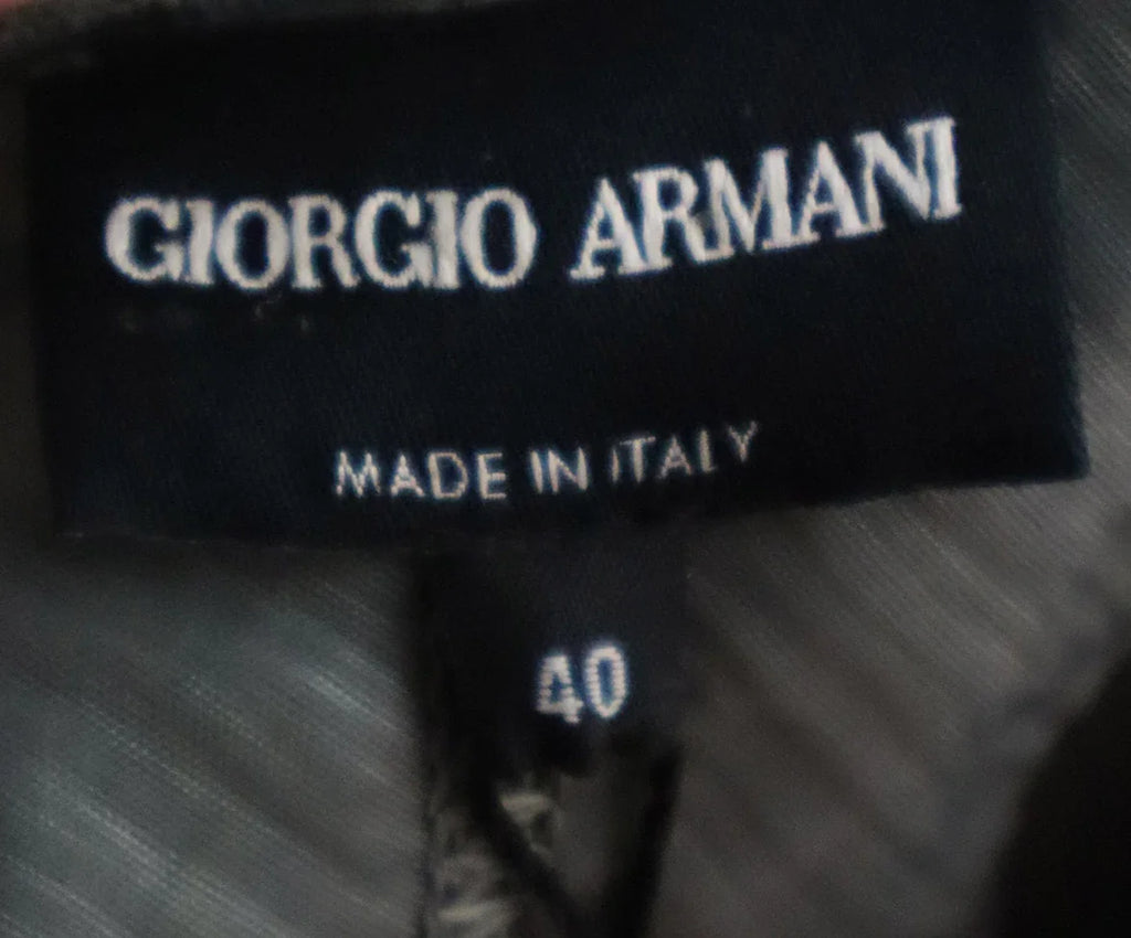 Giorgio Armani Green Pleated Rhinestone Dress sz 4 - Michael's Consignment NYC