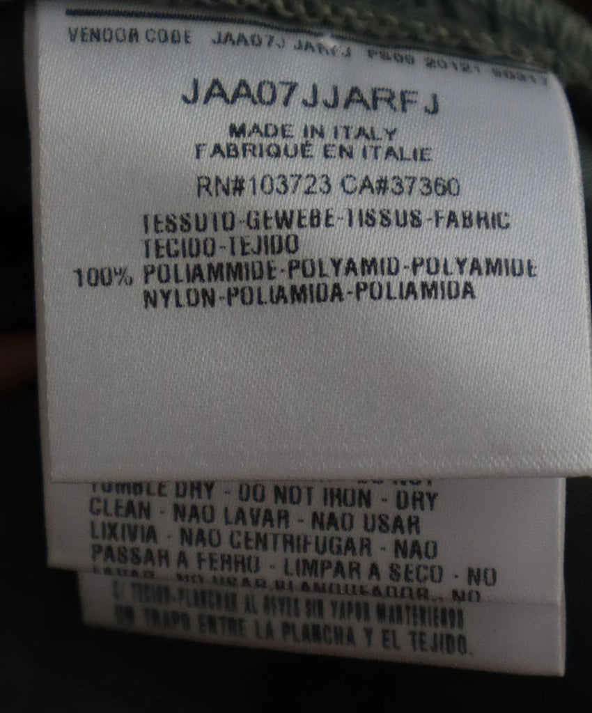 Giorgio Armani Green Pleated Rhinestone Dress sz 4 - Michael's Consignment NYC