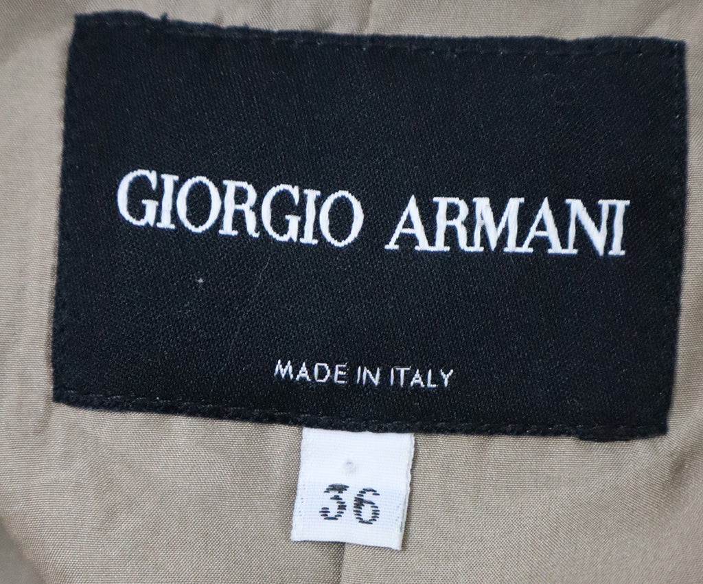 Giorgio Armani Grey Silk & Cashmere Blazer 3
