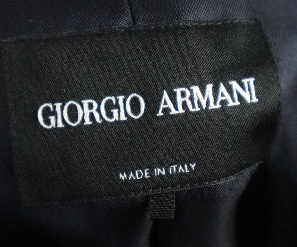 Giorgio Armani Navy Wool Jacket 3