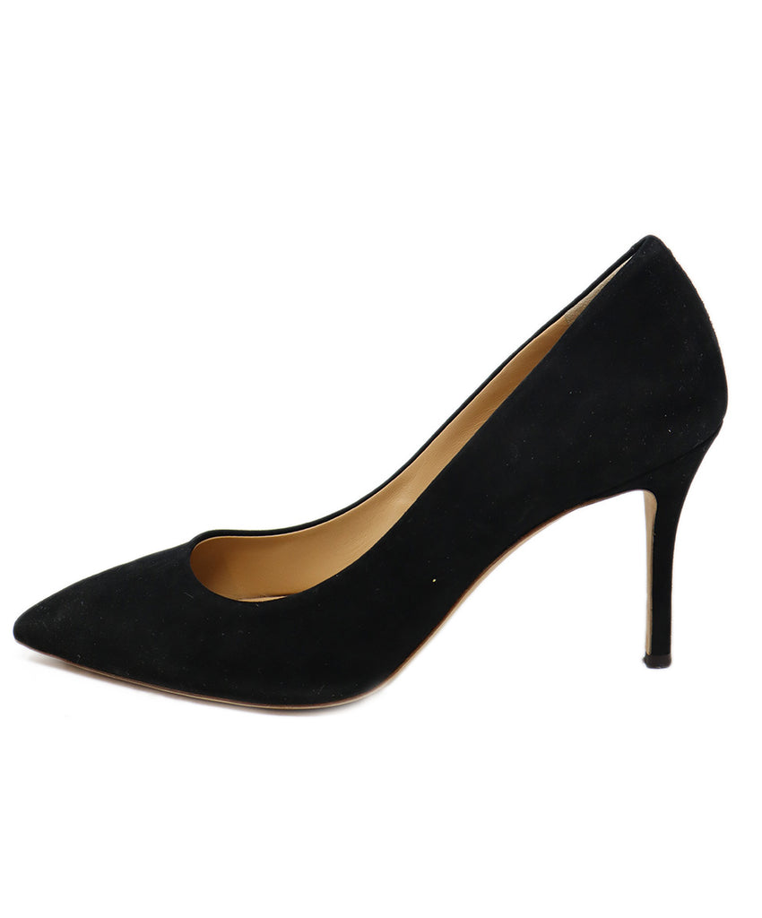 Giuseppe Zanotti Black Suede Heels 1