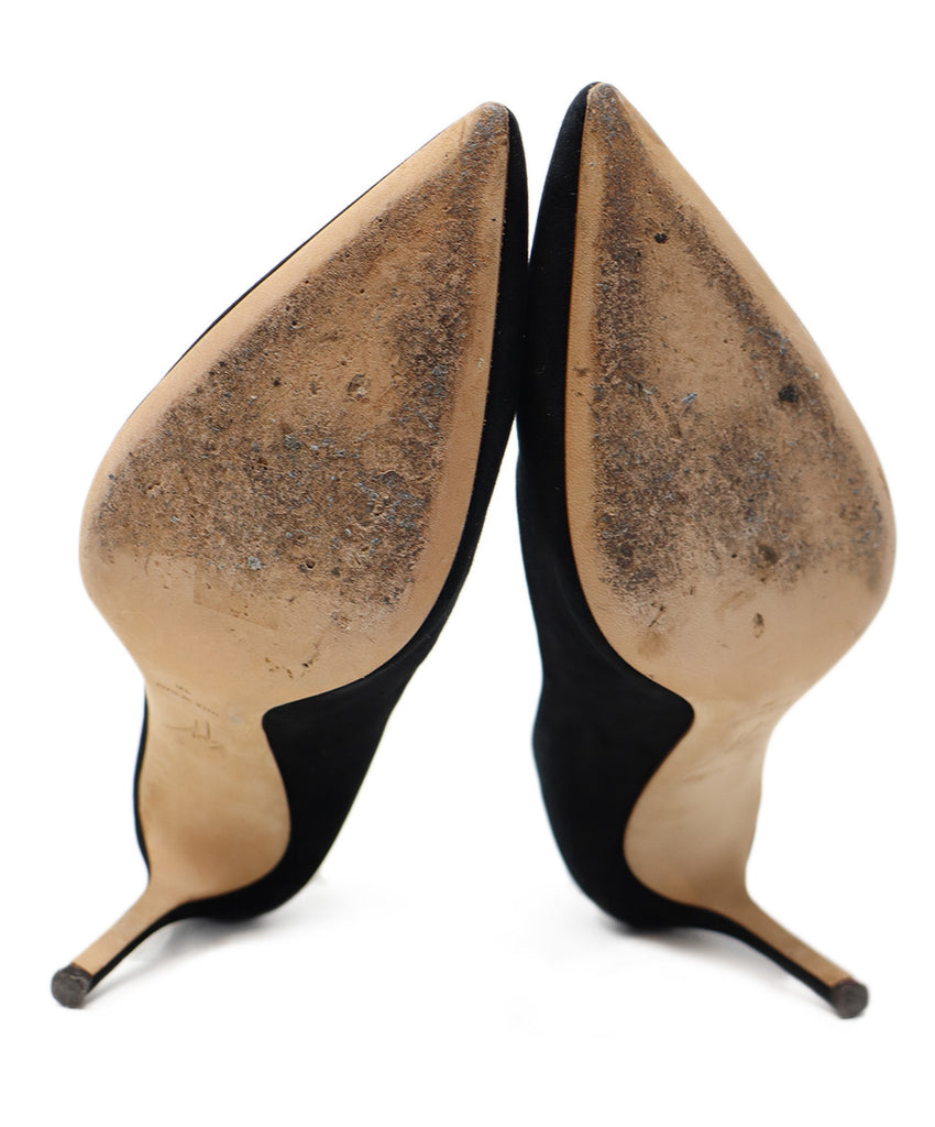 Giuseppe Zanotti Black Suede Heels 4