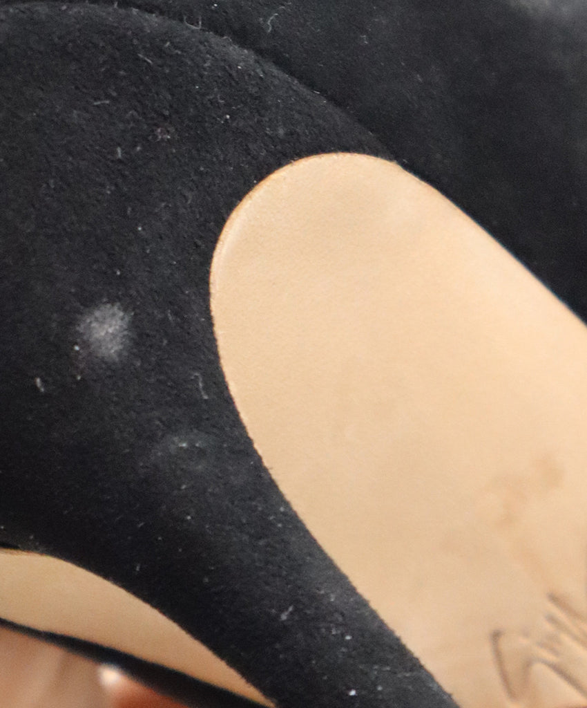 Giuseppe Zanotti Black Suede Heels 5
