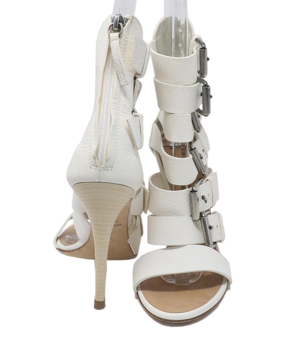 Giuseppe zanotti white heels 2025