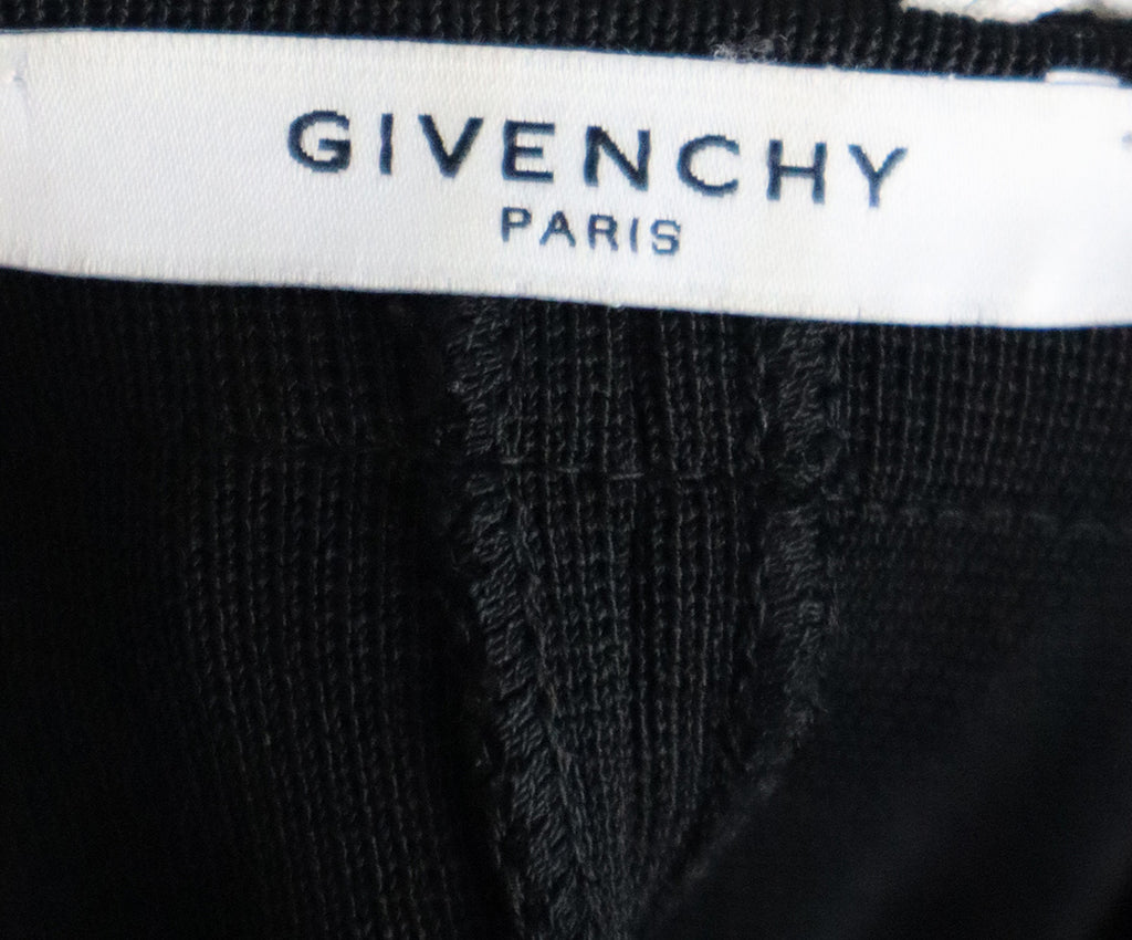 Givenchy Black & White Lace Trim Cardigan 3