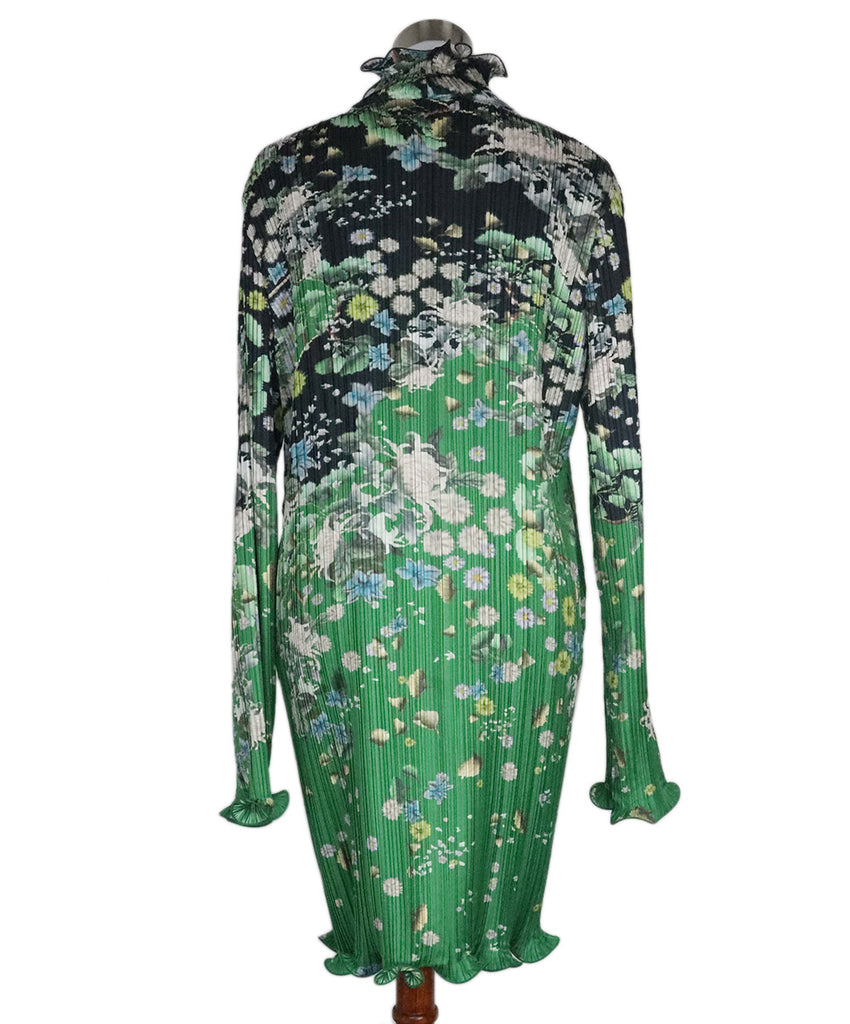 Givenchy Floral Print Pleated Dress 2
